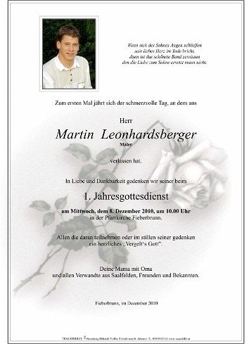 Martin Leonhardsberger